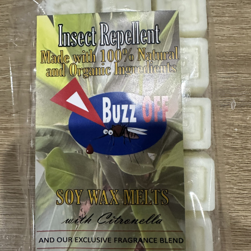 BuzzOFF Wax Melts (Small Blocks 15pack 100g)